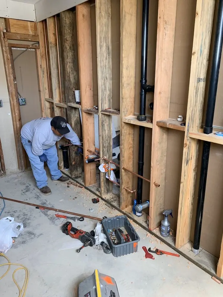 Commercial rough-in plumbing for Gas Line Repair in Edmonds